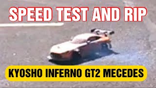 RC CAR KYOSHO INFERNO GT2 MERCEDES AMG GT3