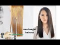 Cara POTONG RAMBUT RATA Dengan Mudah One Length Haircut Step By Step
