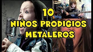 NIÑOS METALEROS- TOCANDO INSTRUMENTOS Y CANTANDO-Bel kira