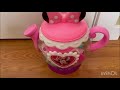Review On Minnie Mouse Terrific Teapot Kids Pretend Play Tea Set Minniemouse Playset