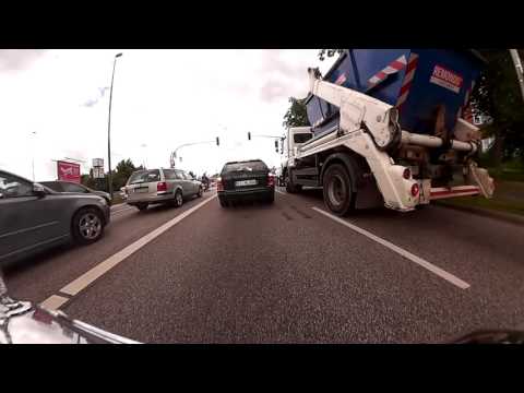 Kiel Autofahrt Elmschenhagen -  Innenstadt