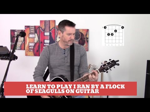 How to play I Ran by a Flock Of Seagulls on guitar (Easy guitar lesson and cover)