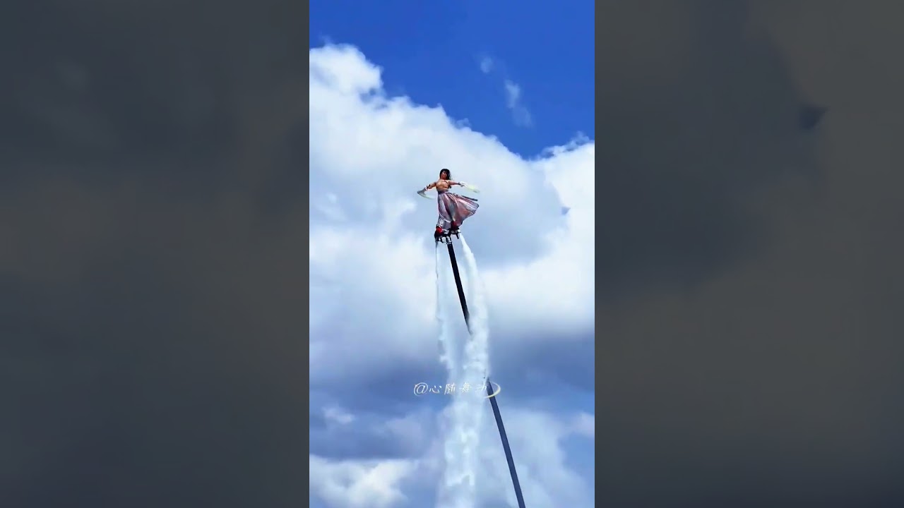 Flyboard Ride 🚀🌊 This Viral Water Clip Will Blow Your Mind #shorts #viral #flyboard
