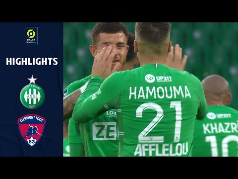 AS SAINT-ÉTIENNE - CLERMONT FOOT 63 (3 - 2) - Highlights - (ASSE - CF63) / 2021-2022