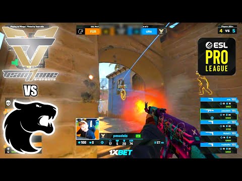 FURIA vs TeamOne - ESL Pro League Season 14 | CSGO HIGHLIGHTS