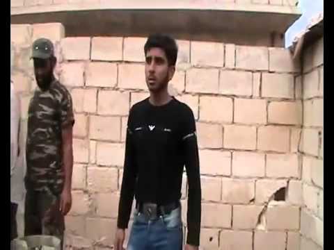 9 10 Shalakh Idlib أوغاريت شلخ ادلب , لقاء مع أحد الناجين من صاروخ لم ينفج