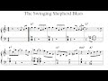 Easy (but good) blues in C - Swinging Shepherd Blues - with 'walking bass'