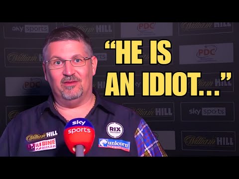 5 Players Gary Anderson HATES