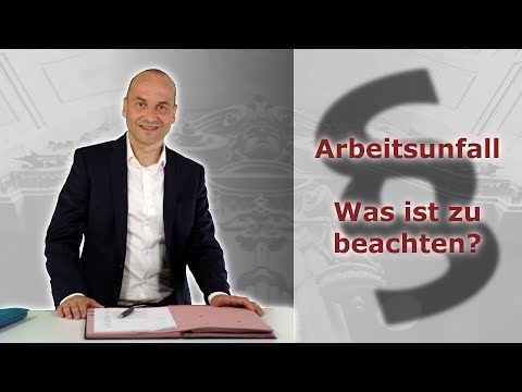 Arbeitsunfall - Was ist vom Arbeitnehmer zu beachten? | Fachanwalt Alexander Bredereck