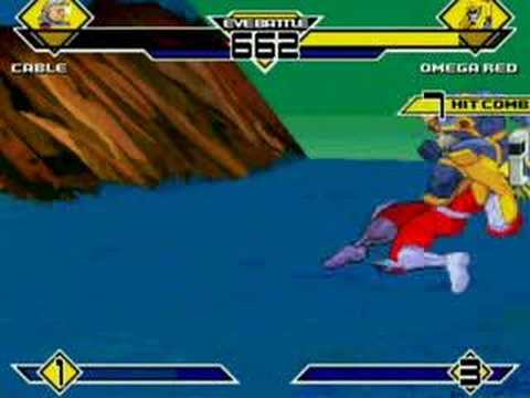 mugen battle cable vs omega red