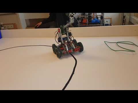 Slave robot is FORCED to drunkenly follow a really bad circle for owners amusement