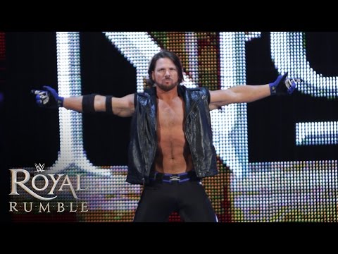 WWE Network: AJ Styles makes his WWE debut in the Royal Rumble Match: Royal Rumble 2016