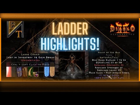 Early Ladder Highlights For Diablo 2 Resurrected Season 2 Patch 2.5