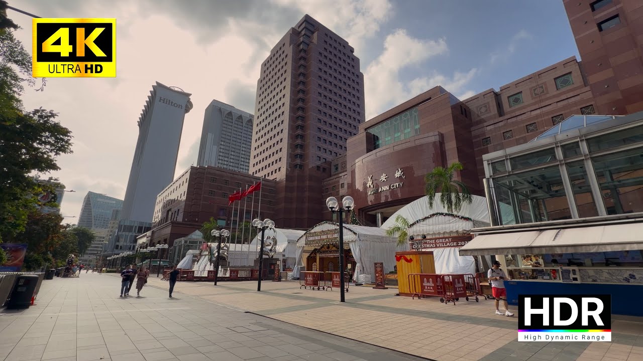 Singapore - Orchard to Havelock - 4K HDR