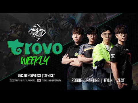 StarCraft 2 - PARTING vs ROGUE - ITaX Trovo Weekly #14 | Ro4