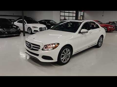 2018 Mercedes-Benz C300 4-Matic Startup and Walk Around