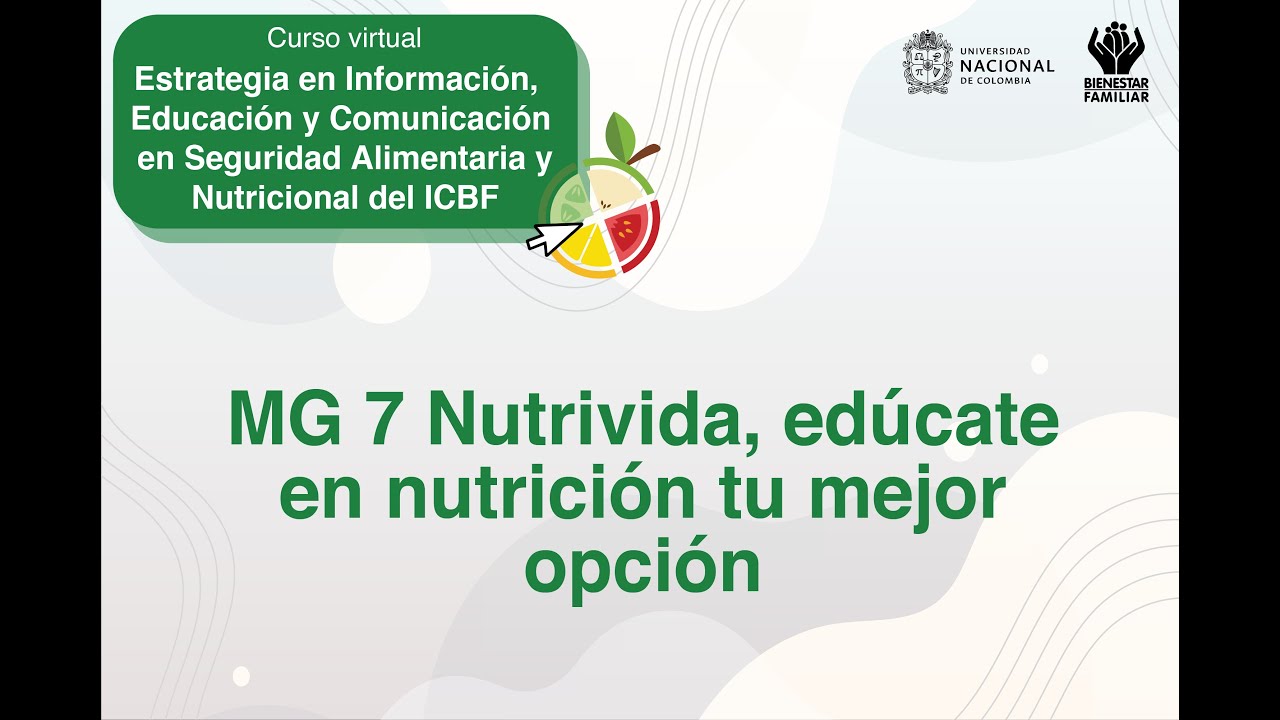 MG Nutrivida edúcate en nutrición, tu mejor opción