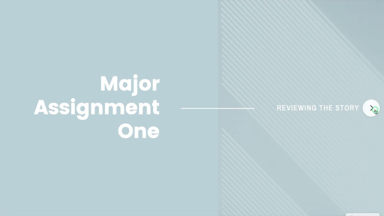 ENG 102 Major Assignment One (MWA-1)