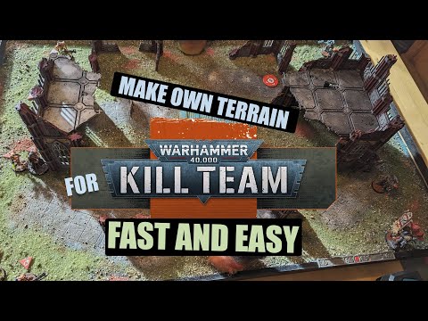 Warhammer 40000: Kill Team Terrain - Chalnath Ruins (reprint)