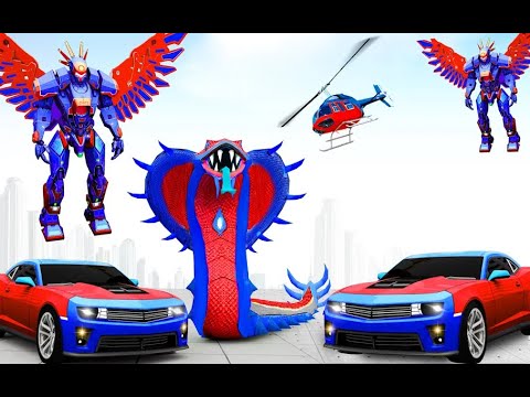 Snake Robot Car Transformation Game