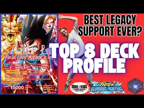 BEST LEGACY SUPPORT YET? KLINGER TOPS WITH GOKU 18 Deck Profile Dragon Ball Super Card Game Masters