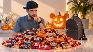 MEU RECORDE DE DOCES NO HALLOWEEN! 🎃