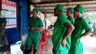 Sick Pig Training Farmer about African Swine Fever Surveillance (ASF)