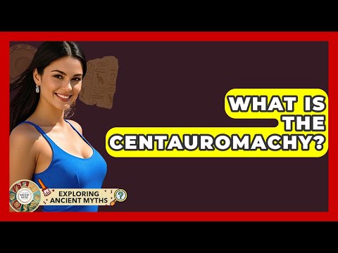 What Is The Centauromachy? - Exploring Ancient Myths