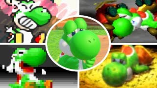 Evolution of Yoshi Deaths and Game Over Screens (1