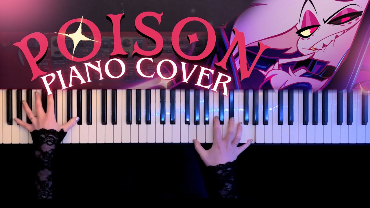 【ピアノ】ハズビンホテル「Poison」弾いてみた(Hazbin Hotel Angel Dust Piano Cover)【かふねピアノアレンジ