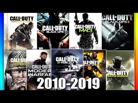 ALLE CODs des JAHRZEHNTS | 2010-2019