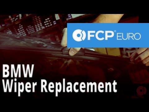 Windshield Wiper Replacement (Bosch Icon Wiper Blades) FCP Euro
