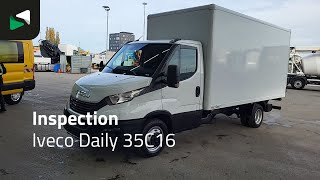 IVECO Daily 35C16 Laadklep Dubbellucht Bakwagen 160PK Airco Euro6 Meub box truck < 3.5t | Image 2 - Autoline