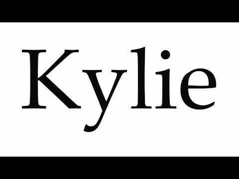 How to Pronounce Kylie