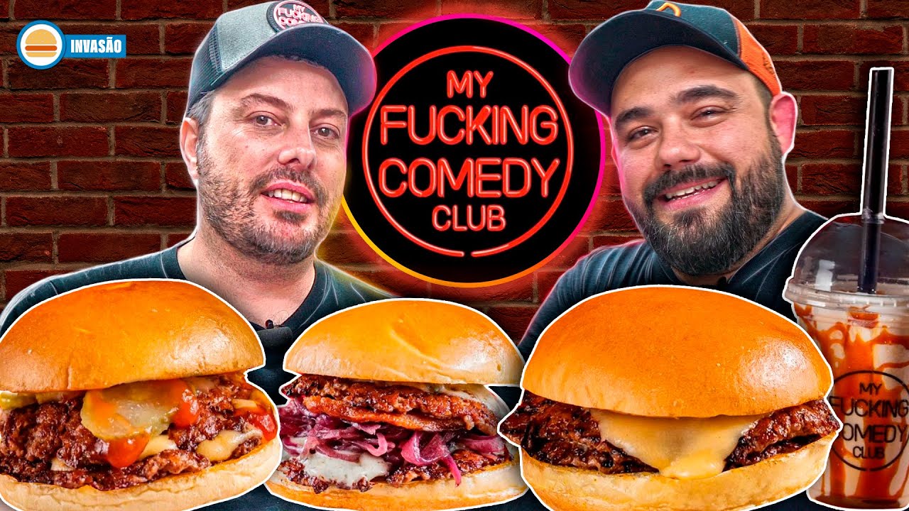 DANILO GENTILI FAZENDO HAMBÚRGUER - INVASÃO MY F*CKING COMEDY CLUB | Hambúrguer Perfeito