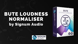 Video thumbnail for Signum Audio Bute Loudness Normaliser - 3 Min Walkthrough Video (60% off for a limited time) by VSTBuzz Audio Software Deals