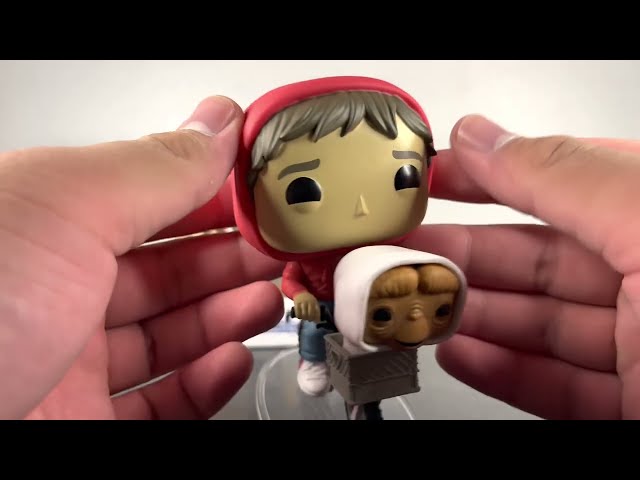 Vídeo relacionado con Funko Pop! Movies: ET - Elliott - Elliot With ET In Bike Basket - E.T. The Extra Terrestrial - Figura de Vinilo Coleccionable - Idea de Regalo- Mercancia Oficial - Juguetes para Niños y Adultos