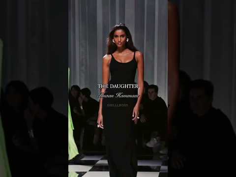 TWO RUNWAY ICONS💫 Imaan Hamman and Yasmeen ghauri  #viral #model #runway