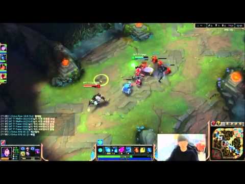 Faker   Ahri outplays Easyhoon   Zed