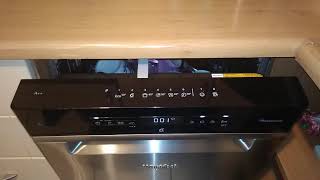 Whirlpool dishwasher, automatically opening the door after finishing work
