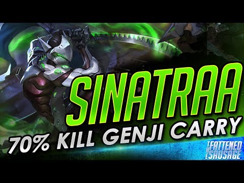 Sinatraa's INSANE 70% Kill Genji Carry on Oasis