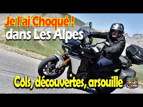 Découvre les routes secrètes des Alpes en moto ! Road trip moto  Tracer 9 GT+ vs Honda NT1100