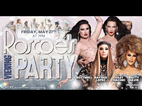 Violet Chachki & Gottmik: Roscoe's RPDR All Stars 7 Viewing Party with Batty & Naysha