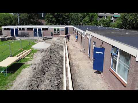 OSM '75 - Verbouwing kleedkamers (storten fundering)