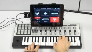 Video thumbnail for iRig MIDI in action with SampleTank and GarageBand by ikmultimedia