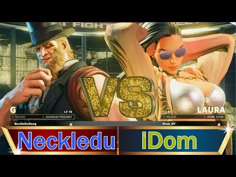 2019 SFV CPT Online NA East - TOP 8｜ECHO FOX Nuckledu (G/Guile) vs iDom (Laura)