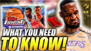 WHAT YOU NEED TO KNOW.... | 2023/24 Topps Finest Hobby & Delight Review