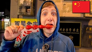 Americans FIRST Time Trying Chinese Street Food! | Street Food Haul in Guangzhou, China! 🇨🇳