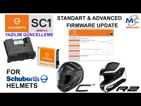 Firmware Update for Schuberth SC1 Standart & Advanced - SC1 ler için Yazılım Güncelleme