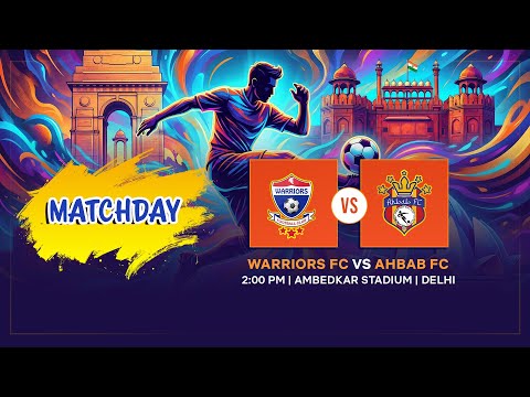 WARRIORS FC VS AHBAB FC | LIVE Football | DSA Senior Division | 2:00 PM